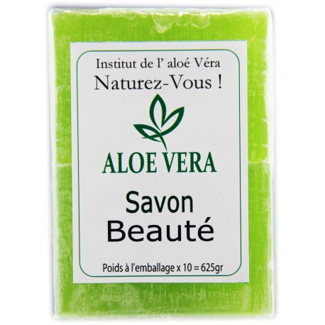 Savon vert à base d'Aloé-Véra Le lot de 10 savonettes 625gr