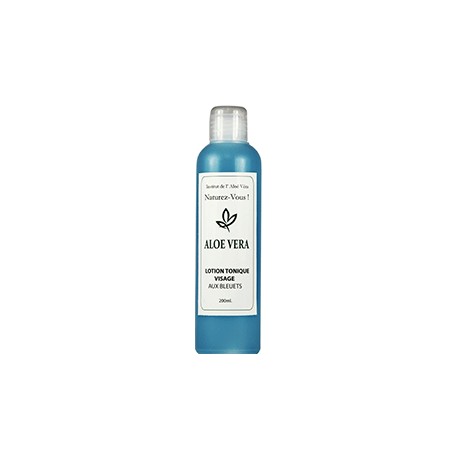 LOTION TONIQUE ALOE VERA - BLEUET 200ML.