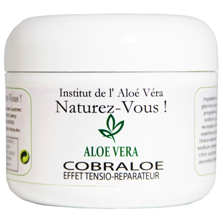 CREME ALOE VERA OLIGO ELEMENTS ET OLIGO PEPTIDES SEMBLABLES  AU VENIN DE COBRA ROYAL             VENIN DE COBRA ROYAL